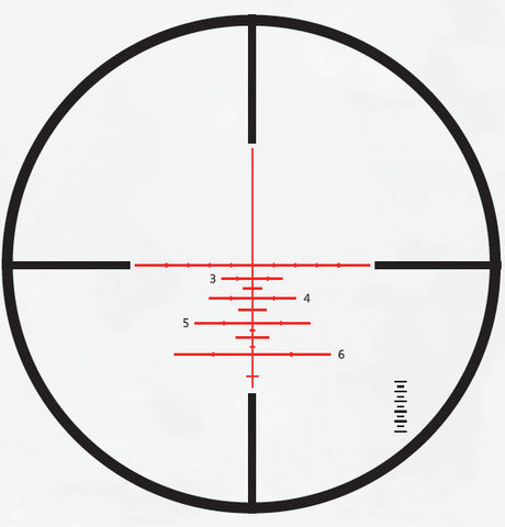 Vanguard Endeavor RS IV 5-20x50 DSV, сетка Dispatch Varmint с подсветкой