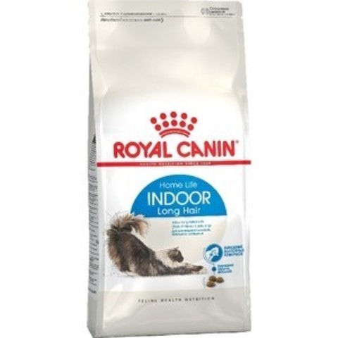 Royal Canin Indoor Long Hair сухой корм для длинношерстных кошек, живущих в помещении 400г