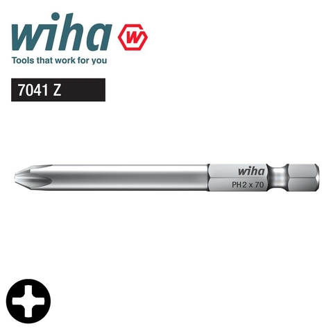 Бита PH2х127мм Professional Wiha 7041Z 06888