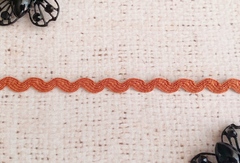 Тесьма "Вьюнок", ш. 5 мм, пр-во Россия, терракот