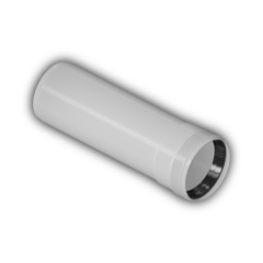 Удлинитель дымохода конденсационный D80 L250мм