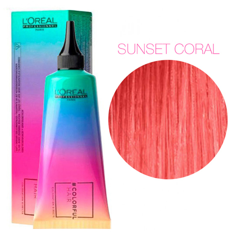 Loreal Colorful Hair Sunset Coral (Коралловый закат) - Крем с пигментом прямого действия