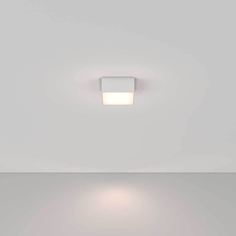 Потолочный светодиодный светильник Maytoni Technical Zon C032CL-12W4K-SQ-W
