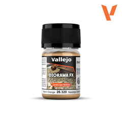 Средство для оформления подставок Vallejo серии Texture Warm Orange 0.1-1 mm