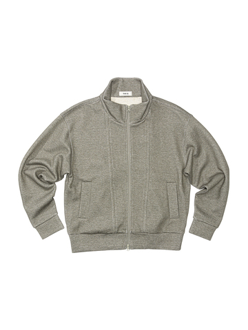 Толстовка на молнии с воротником-стойкой 