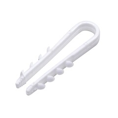 47-7-010 Дюбель-хомут 5-10мм, белый, 100шт.(Very)