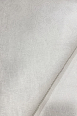 Широкий льняной жаккард