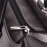 Сумка Саломея 415 мульти итальянский серо-черный