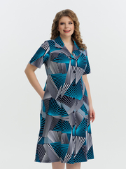 4536 Халат на пуговицах