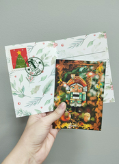 Открытка новогодняя "Щелкунчик"