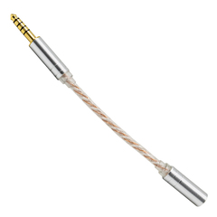 Кабель-переходник для наушников, усилителей и аудиотехники 4.4мм (Папа-баланс) на 3.5 (Мама-стерео)