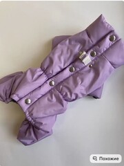 Зимний комбинезон для собак (девочка)