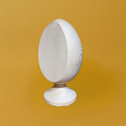 яйцо на подставке 12см срезаное