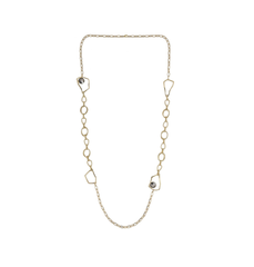 Колье с кристаллами