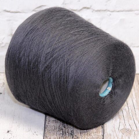 Кашемир с шелком (20%) BOTTO POALA GOLD 3/80 темно-серый