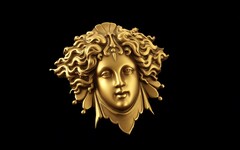 Силиконовый молд № 2031 Горгона мини