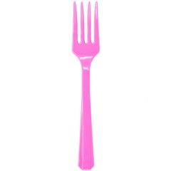 Столовые приборы пласт Bright Pink 24шт