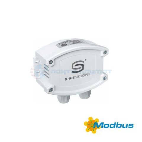 Датчик углекислого газа для открытой установки AERASGARD ACO2-Modbus от S+S Regeltechnik, с подключением к шине Modbus