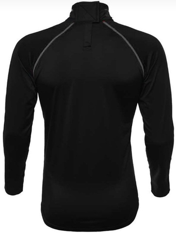 Верх компресс. с длин.рукавами CCM NECK GUARD LS TOP SR L черн