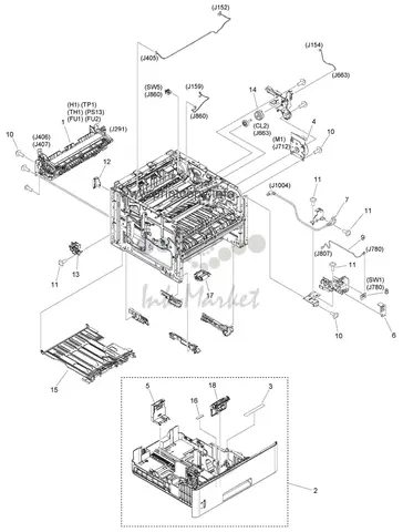 Canon fm1-n488-000000 - CASSETTE ASS'Y