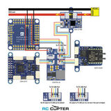 Хаб Matek CANPDB w/ 3A BEC & JST-GH Splitter (CANPDB-3A), (CAN Hub и PDB)