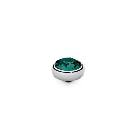Шарм Qudo Sesto Emerald 666348 G/S цвет зеленый, серебряный