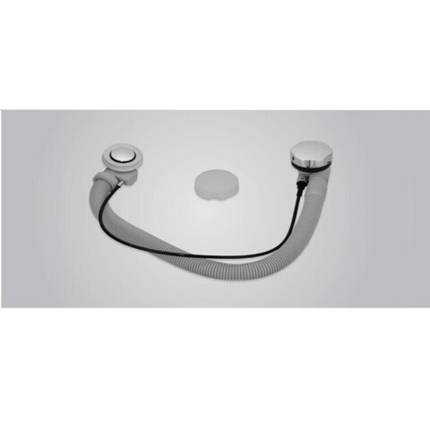 Jaquar JWA-CHR-DRNPIPE80 Слив-перелив, Jaquar, длина троса, мм-800, цвет-хром