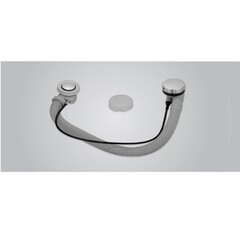 Jaquar JWA-CHR-DRNPIPE80 Слив-перелив, Jaquar, длина троса, мм-800, цвет-хром фото