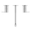 Cezares LEAF-BLI3L-20-L-01-W0 LEAF-BLI3L-20-L-01-W0 Смеситель для раковины встраиваемый на три отверстия, длина излива 20 см, исполнение Хром