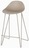 Полубарный стул Origami бежевый 