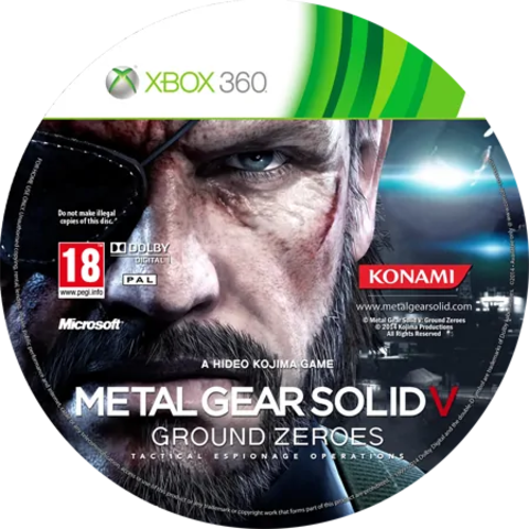 Metal Gear Solid V: Ground Zeroes [Xbox 360]