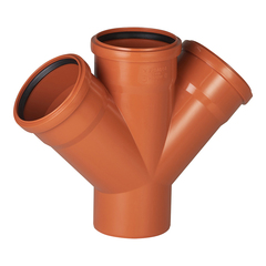 Крестовина одноплоскостная 110х110х110/45* ОРАНЖ наруж