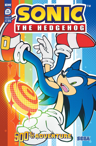 Sonic The Hedgehogs 900th Adventure #1 (One Shot) (Cover B)