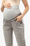 Джинсы для беременных (REGULAR) 15875 светло-серый