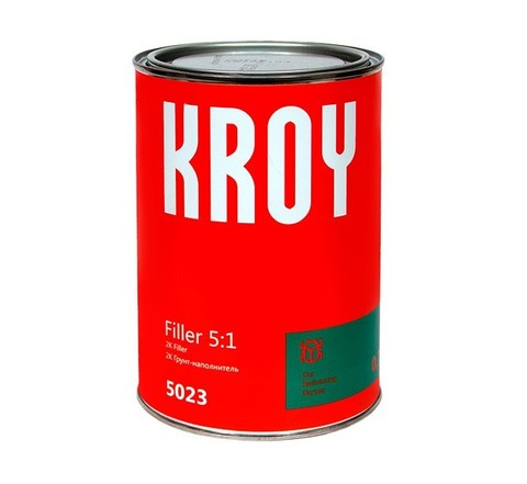 5023 KROY Filler 5:1 2К Грунт-наполн. серый 0.75 L + отверд. H512 0.15L