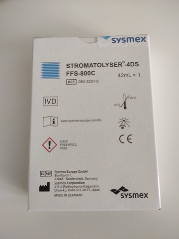 Флуоресцентный краситель 4DS (42 мл) (STROMATOLYSER-4DS (42 ml), Япония (Sysmex Corporation) 05433310