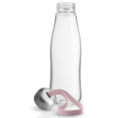 Бутылка стеклянная, 500 мл, розовая, фото 4