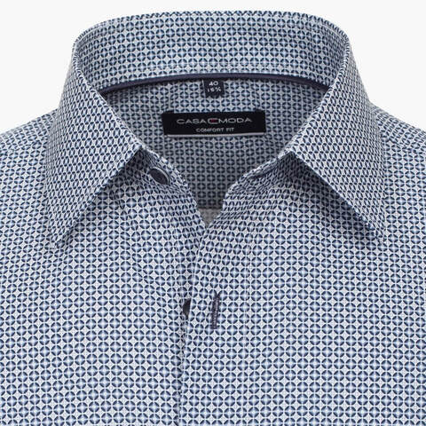 Сорочка мужская Casamoda Comfort Fit 334127300-100 с деликатным принтом