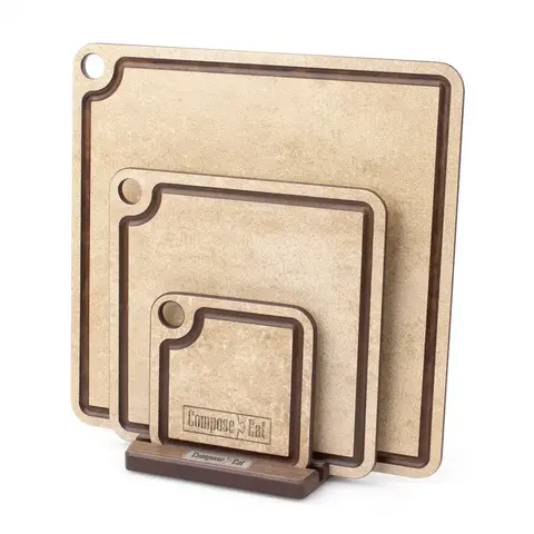 Набор подставок для горячего 3шт ComposeEat ProFashion порфир кремовый