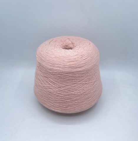 Бобинная пряжа (пр.Италия), 1500м/100гр, 80%шерсть, 20%полиамид, цвет- Розовый, арт.31665