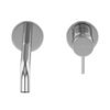 Cezares LEAF-BLI2-20-L-01-W0 LEAF-BLI2-20-L-01-W0 Смеситель для раковины встраиваемый однорычажный, на два отверстия, длина излива 20 см, исполнение Хром