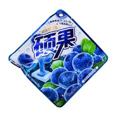 Жевательные конфеты Fruit Jelly с натуральным соком и вкусом Черники 23 г