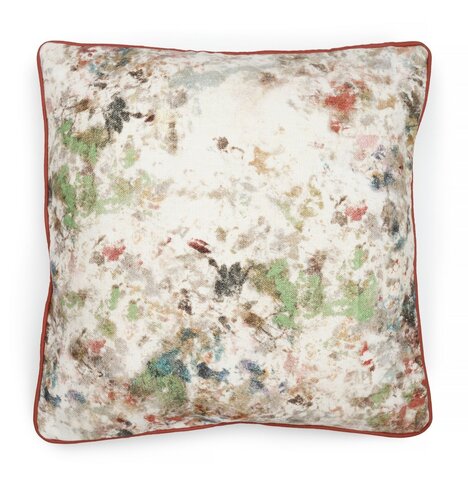 Подушка декоративная 40х40 Empire Design бордовый кант