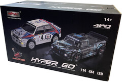 Радиоуправляемая машина для дрифта MJX Hyper Go 4WD Brushless 1:14 - MJX-14302 Полноприводная гоночная машина 4WD