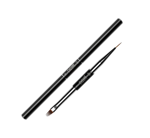 Кисть Runail Expert двустор. для дизайна №6 градиент, №0/9 тонкая, синтетика