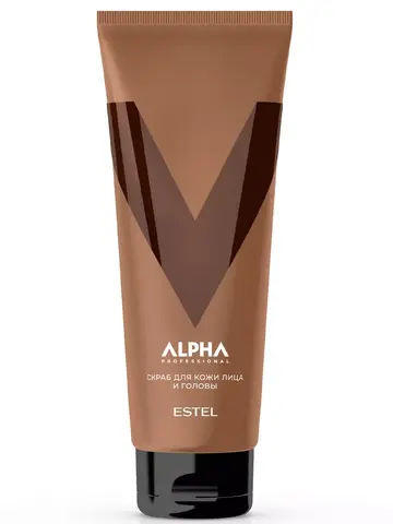 ESTEL ALPHA PRO Скраб для кожи лица и головы, 250 мл
