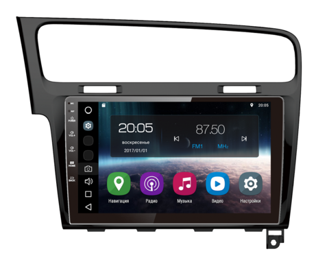 Штатная магнитола FarCar s200 для VW Golf 7 13+ на Android (V257R)