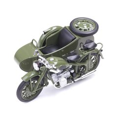 Motorcycle M-72 IMZ Ural sidecar 1955 khaki 1:24 DeAgostini Moto Legends USSR #1