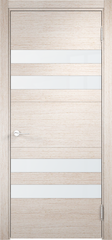 Межкомнатная дверь Турин 11 / Цвет Дуб бежевый вералинга / Стекло "Лакобель" / Двери Верда