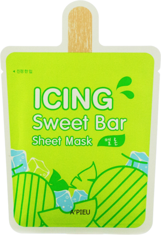 A'pieu Тканевая маска с экстрактом дыни Icing Sweet Bar Sheet Mask Melon